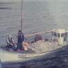 MFV Colin-Philip full coming round pier (1983)